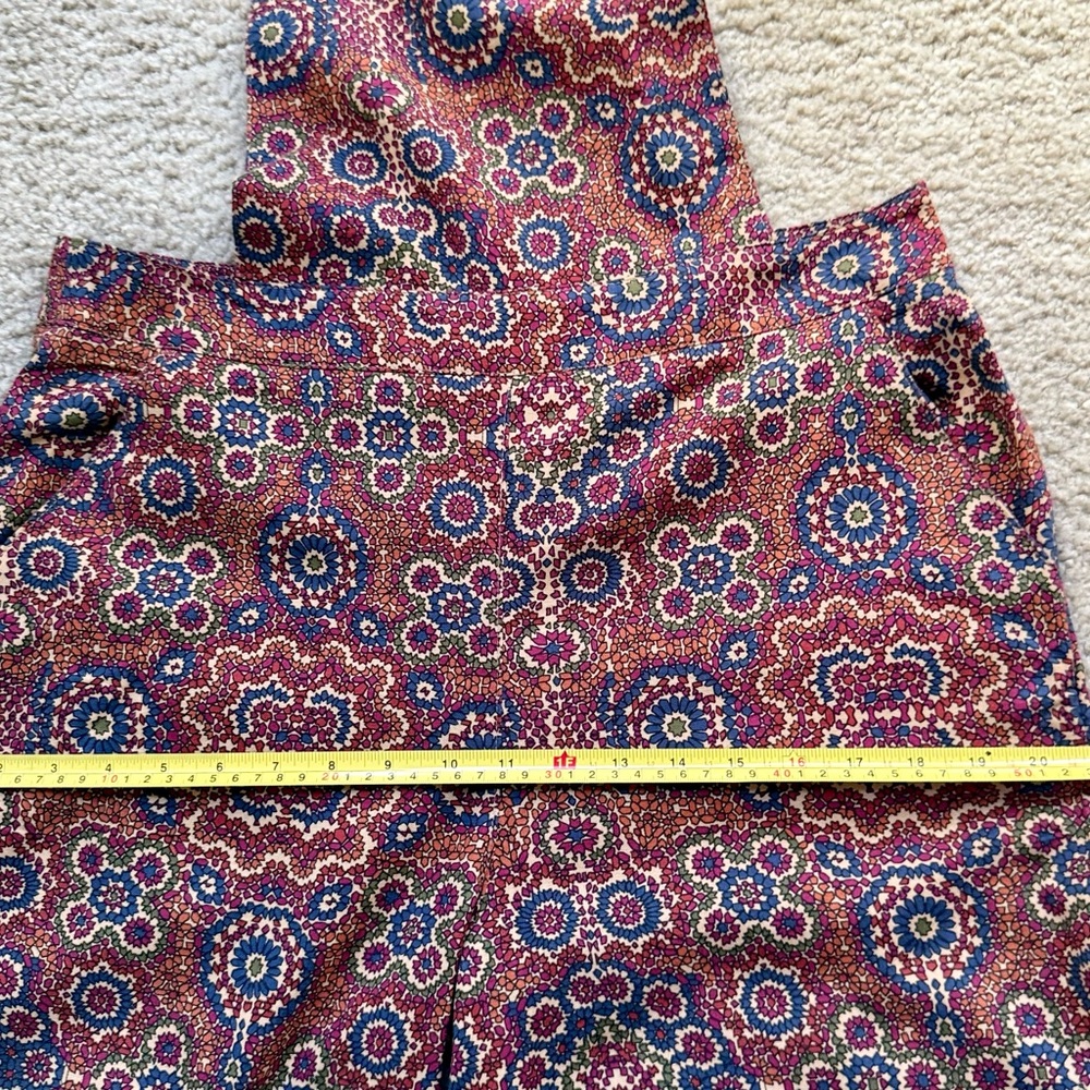 NWT Organic Cotton Boho Jumpsuit – All Natural Wide-Leg Overalls Size L - Picture 11 of 12